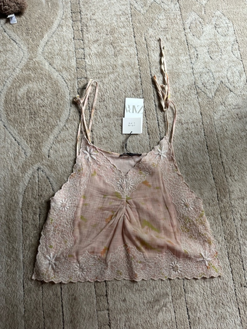 Embroidered ZARA Top
